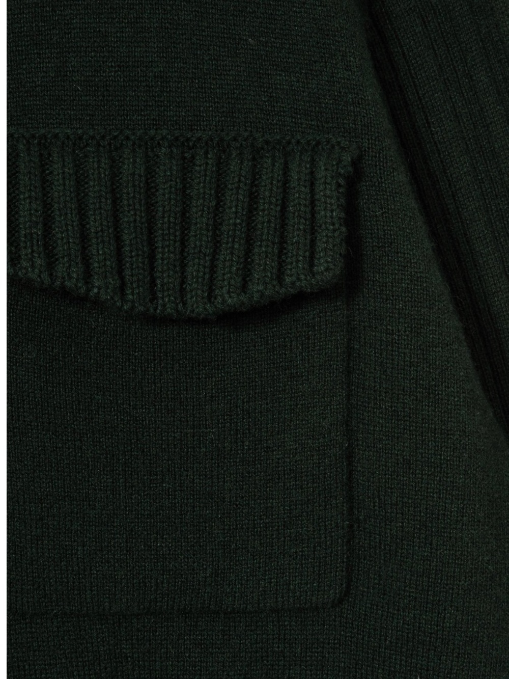 NWT REISS Floris Wool-Blend Knitted Utility Midi Dress in Khaki Medium - Picture 4 of 16